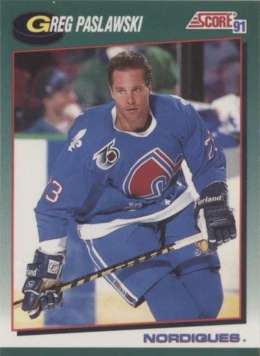 1991-92 Score Rookie and Traded - Greg Paslawski #29T
