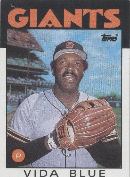 Topps 1986 - Vida Blue #770