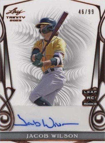 2023 Leaf Trinity - Jacob Wilson #BA-JW1