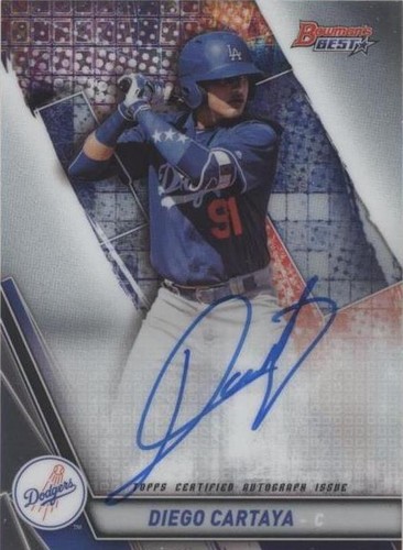 2019 Bowman's Best - Diego Cartaya #B19-DC