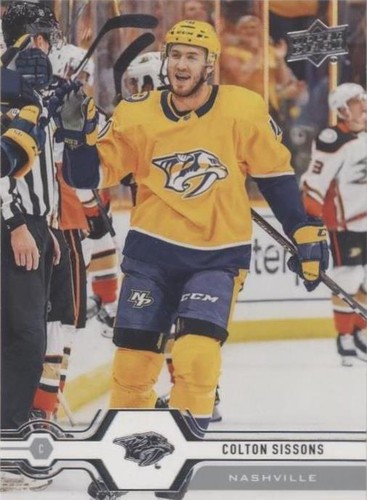 2019-20 Upper Deck - Colton Sissons #391