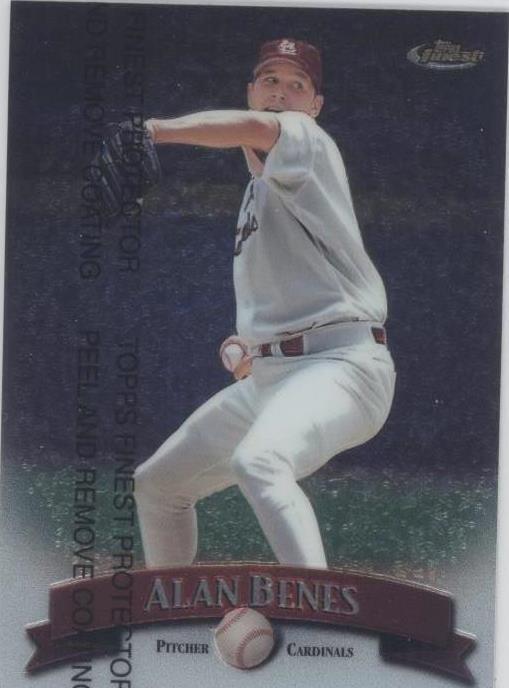 Topps Finest 1998 - Alan Benes #105