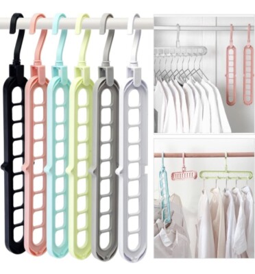 HEYHOUSE Closet Organizers and Storage,College Dorm Room Essentials,Pack of 6 