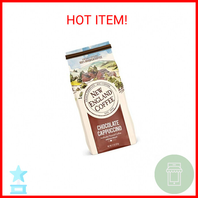 New England Coffee Chocolate Cappuccino Medium Roast Ground 