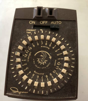 Ingraham Vintage Toastmaster Timer 12-047 E Wall Plug