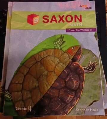 Saxon Math Series, Hake Power up Workbook Grade 4 by HOUGHTON MIFFLIN BRAND NEW