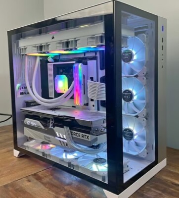 NEW White Custom Gaming Pc