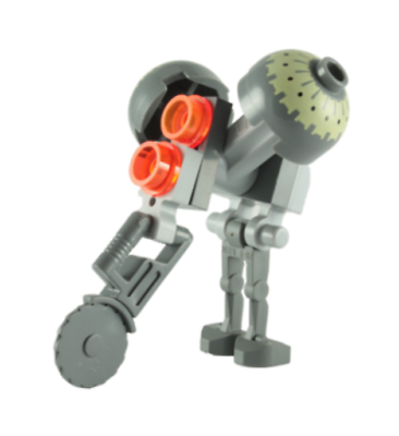 Lego Buzz Droid 7751 7252 7283 with Circular Blade Saw Star