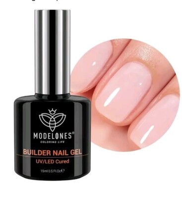 Modelones 8-in-1 Builder Nail Gel, Nude