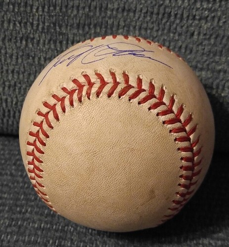 TRIPLE CROWN Miguel Cabrera Signed 2016 Game Used Double MLB COA JSA