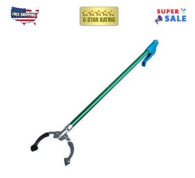 Unger Professional Nifty Nabber Reacher Grabber Tool and Trash Picker, 36-inch