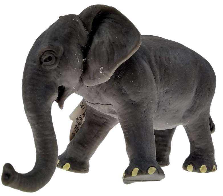 Elephant Imperial Life Like Jungle Animals Stretchable Bead Filled Ja-Ru Squishy