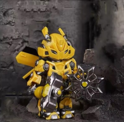 Custom Lego Transformers Bumblebee Figure