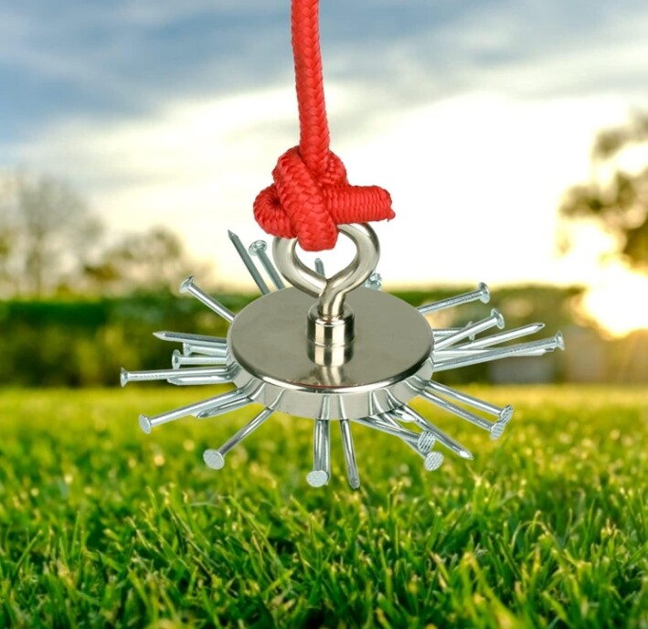 Large Fishing Magnets strong Neodymium super Rare Earth Magnet hooks 150-1600Lbs