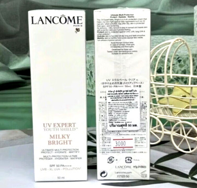 Lancome UV Expert Youth Shield Milky Bright SPF50 PA++++ UVB-XL UVA 50mL NIB