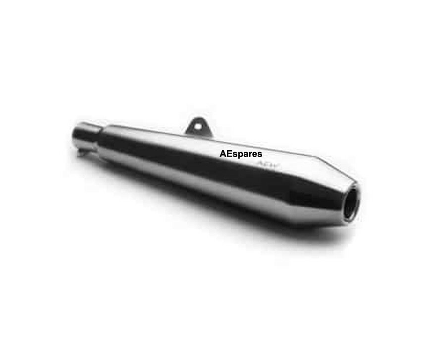 Fits Royal Enfield Interceptor 650 Exhaust Silencer Pair S S Matt Polish  