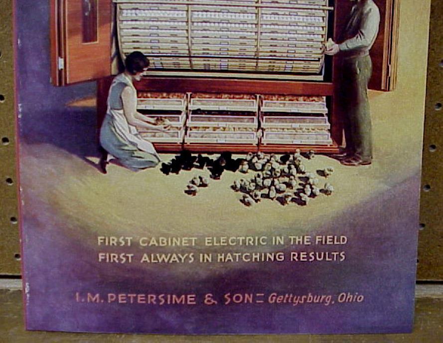 Vintage 1930's Petersime Electric Incubators Complete Catalog - New Old Stock