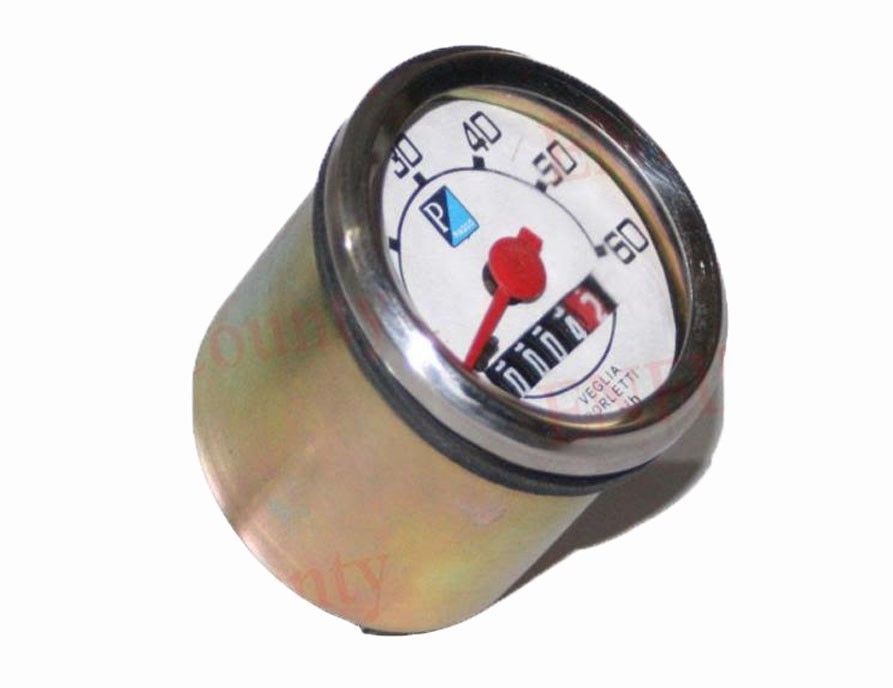 Blue Piaggio Logo 60 Kph White Face Speedometer Speedo Vespa V50 V90 V100 