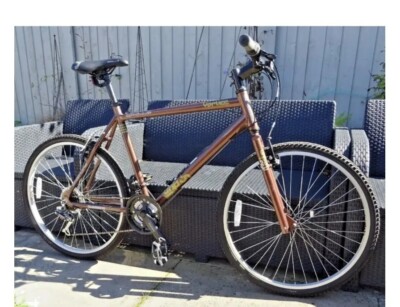 MEN'S Apollo VORTICE URBAN Mountain Bike Metallic Brown - Used TWICE since new!