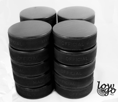 20 x Eishockeypuck schwarz offiziell Erwachsene Eishockey Neu 1. Wahl