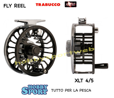 FLY REEL GUIDE MASTER XLT BLACK LINE 4-5  MULINELLO MOSCA    RAPTURE TRABUCCO