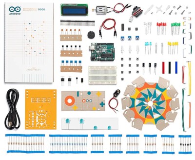 Arduino Starter Kit - Includes Arduino Uno, Components, and 170 Page Guidebook