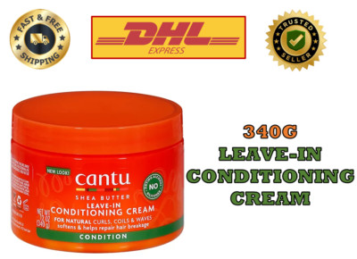 CANTU Leave-in Conditioning Cream With Shea Butter 340g Hair Cream Repair