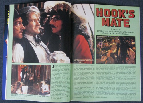 STAR LOG, THE SCIENCE FICTION UNIVERSE, JANUARY 1992, NUMBER 174 HOOK, STAR TREK