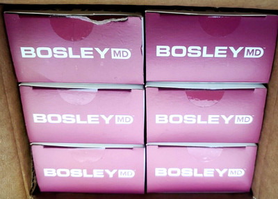 6 PACK,  Bosley Women's Hair Regrowth Spray 2%, 2 fl oz. 60ml. EXP. 03/2024