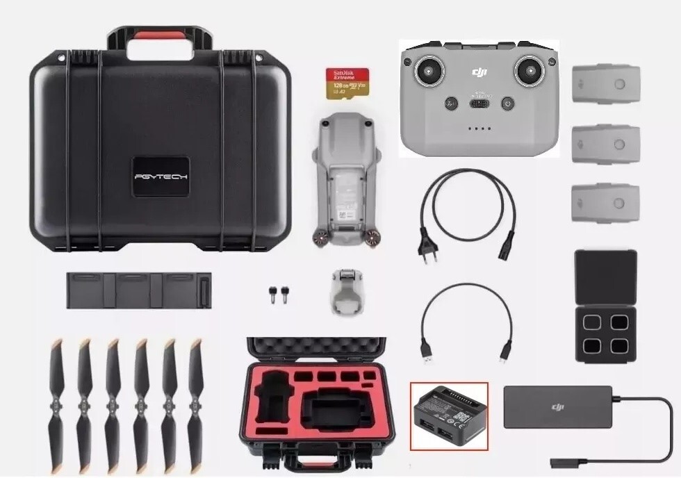 DJI Mavic Air 2 Fly More Drone Vlogger Combo -Certified