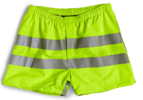 Pre-owned Gallery Dept. Gallery Department Toxic Zuma Shorts Neon Yellow