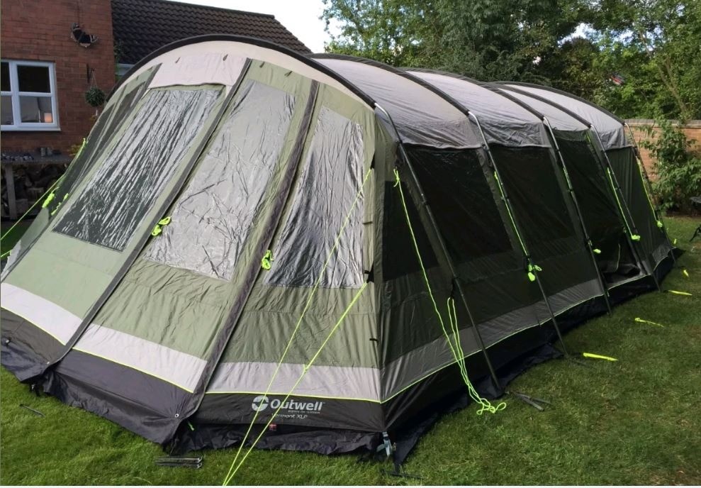 Outwell Vermont XLP Tent with Footprint & Carpet in Barnton, Cheshire