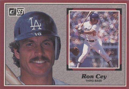 1983 Donruss Action All Stars - Ron Cey #21