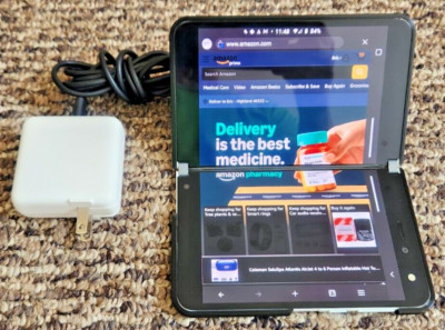 MICROSOFT SURFACE DUO - Folding Cell phone tablet 256GB  6GB RAM White Unlocked