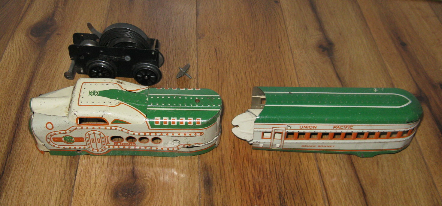 MARX STREAMLINE SET UNION PACIFIC M10005 Locomotive Engine