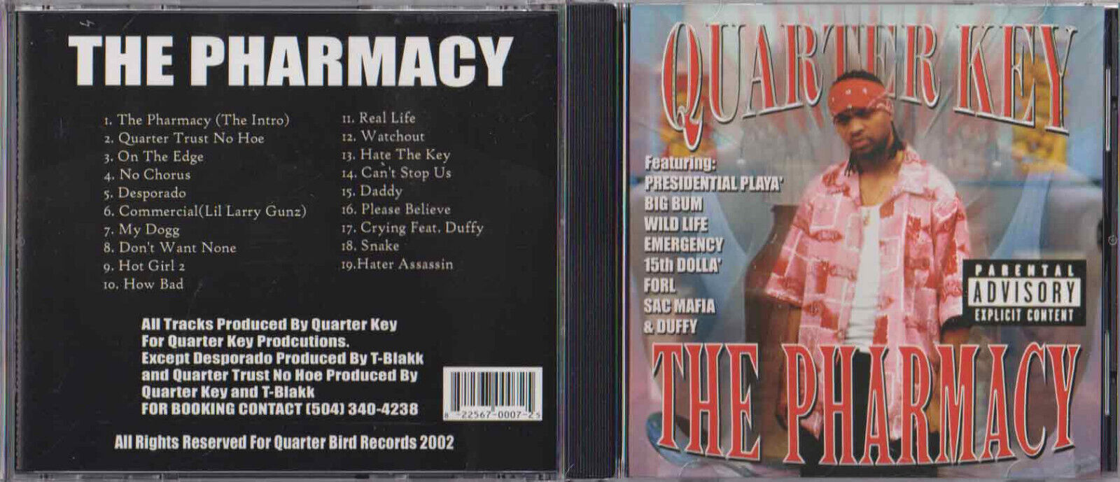 Quarter Key - The Pharmacy Louisiana Rap G-Funk Sac Mafia Quarter Key - The Pharmacy Louisiana Rap G-Funk Sac Mafia