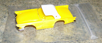 ''NEW'' TYCO YELLOW FORD THUNDERBIRD HO SLOT CAR BODY