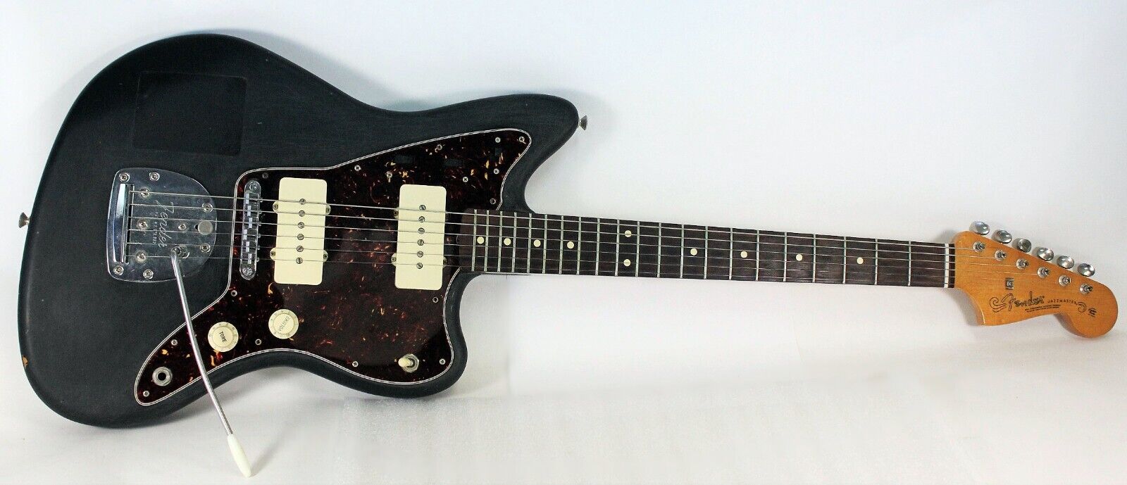 Jazzmaster Special 2012 Black Guitar Made In Mexico