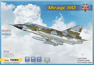 MDV72064 1:72 Modelsvit Mirage IIIO
