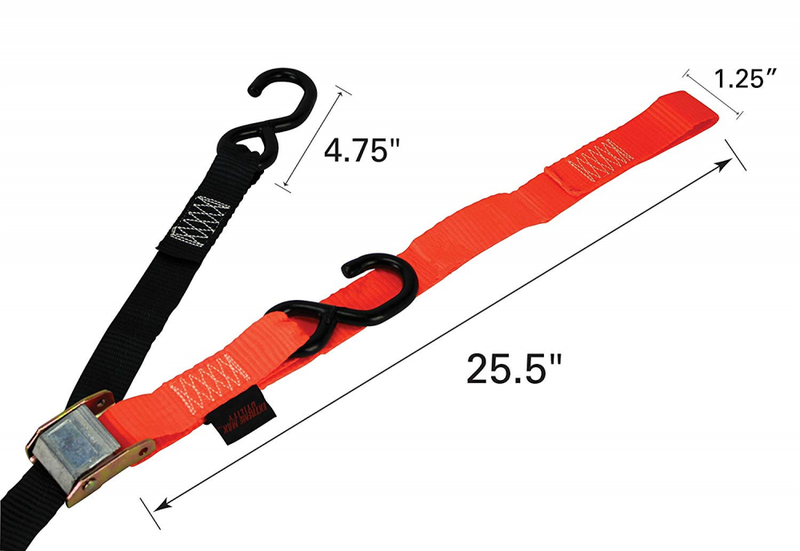 Extreme Max 5900.1139  Soft Loop Tie-Down Straps for ATV / Tractor / Dirt Bike,