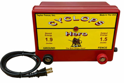Cyclops Hero 1.5 Joule AC 110V Powered Fence Energizer Fencer - Fast Ship