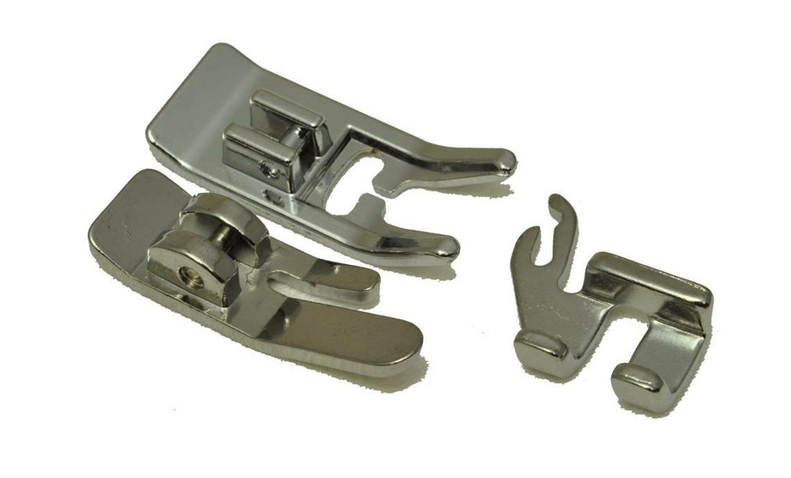 SINGER LOW SHANK 3-piece Snap-On Presser FOOT Set (446014