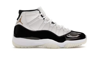 Air Jordan 11 Retro White/Metallic gold-black blanc/noir/or metallique