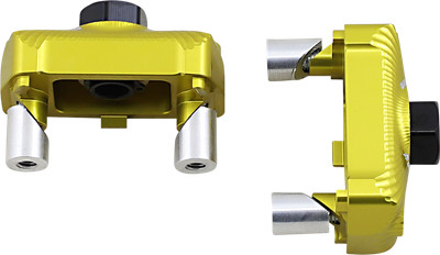 Driven Captive Axle Block Sliders Gold DRCAX-202GD