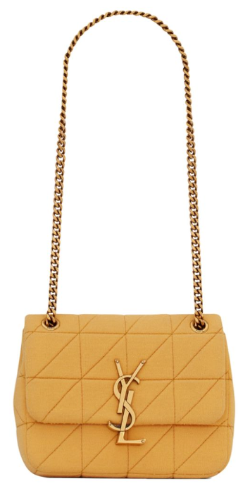 【24AW NEW】SAINT LAURENT / Sunset Small ショルダーバッグ YSL Saint Laurent Sunset Mini Chain Bag Silver Metallic