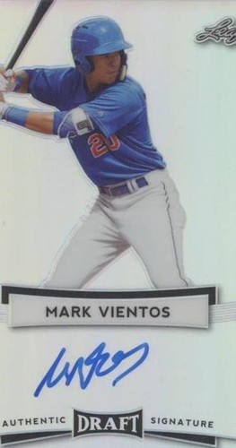 2017 Leaf Metal Draft - Mark Vientos #BA-MV1