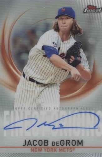 2019 Topps Finest - Jacob deGrom #FOA-JD