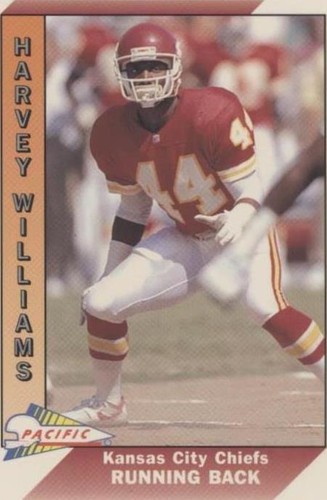 1991 Pacific Harvey Williams #596