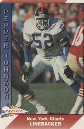1991 Pacific Pepper Johnson #349