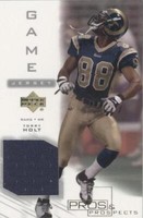 2001 Upper Deck Pros & Prospects Torry Holt #TH-J
